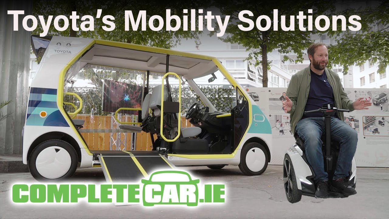 We try some of the futuristic Toyota Mobility Solutions at the Paris Olympics