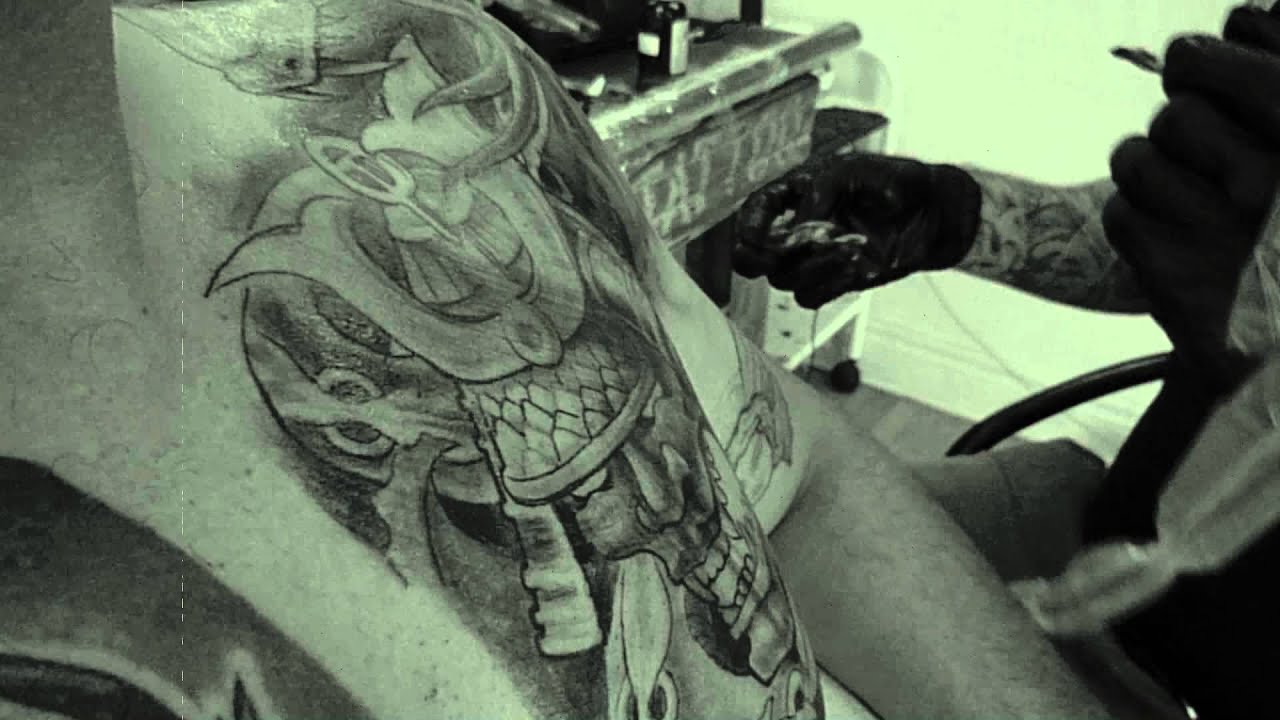 Samurai Tatoo......with Clutch,Slow Hole to China