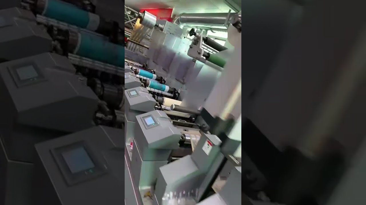 Flexographic Printing  Cold foil printing