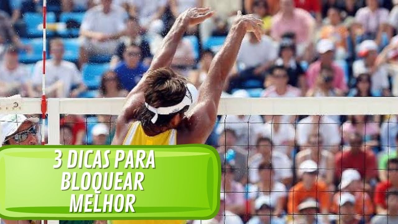 3 dicas para bloquear melhor! #volei #voleibol #voleidepraia