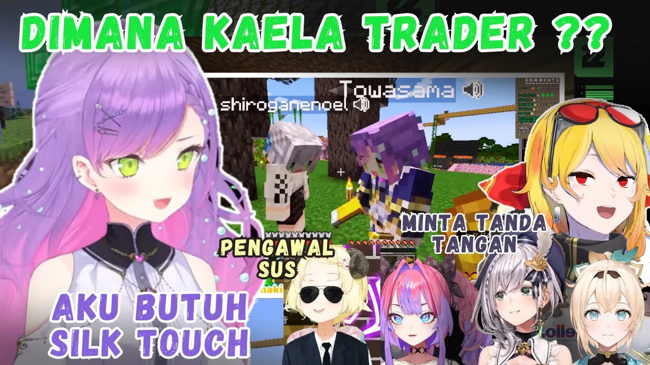 TOWA-Sama Dikawal Sussy Domba Ke KAELA Trader Bagai Artis Setelah Lama Ga Login【Hololive |Clip】