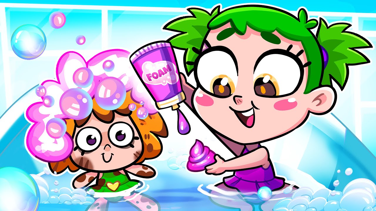 🛁 Bath Time Fun! 🧼 Catchy Kids’ Song 🎶 TinyTracks Playhouse TV