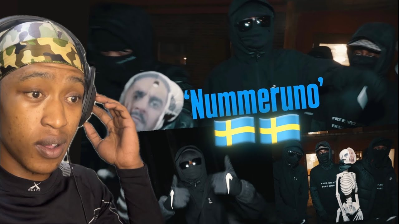 SWEDISH RAP 🇸🇪 | Nummeruno - DSVDV/BENZEMA (Official Music Video) | REACTION