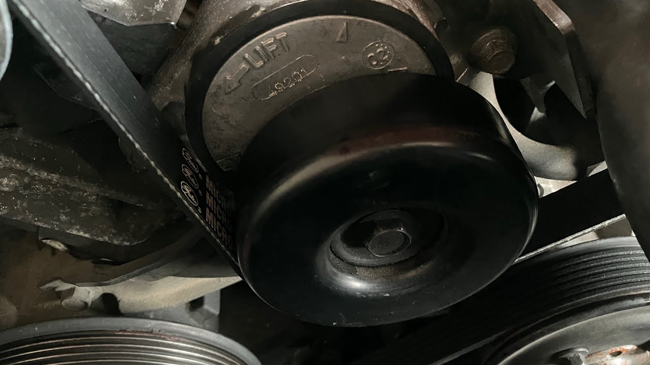 Belt tensioner rattle noise 1991 Camaro RS 3.1