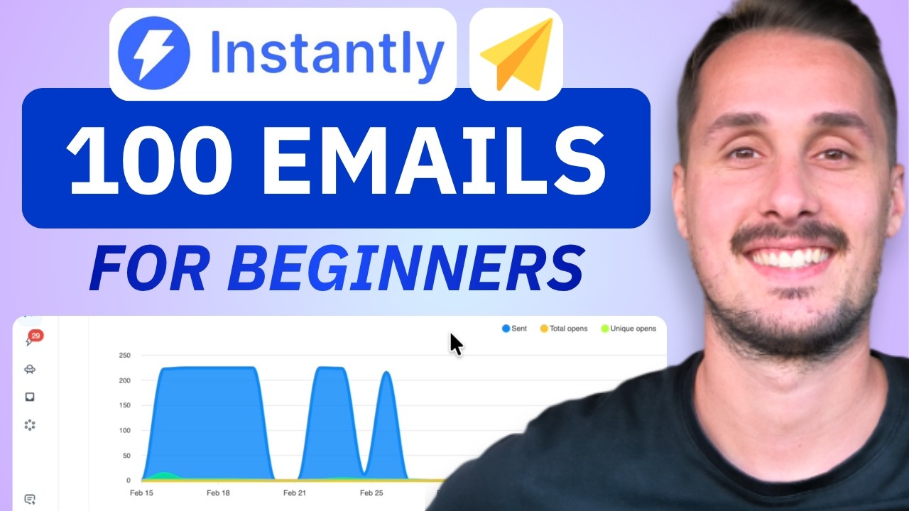 How to Send 100 Cold Emails Per Day with Instantly.ai (Beginner Tutorial)