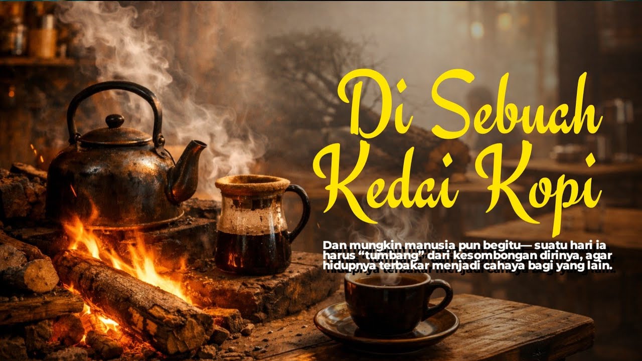 Di Sebuah Kedai Kopi - Puisi