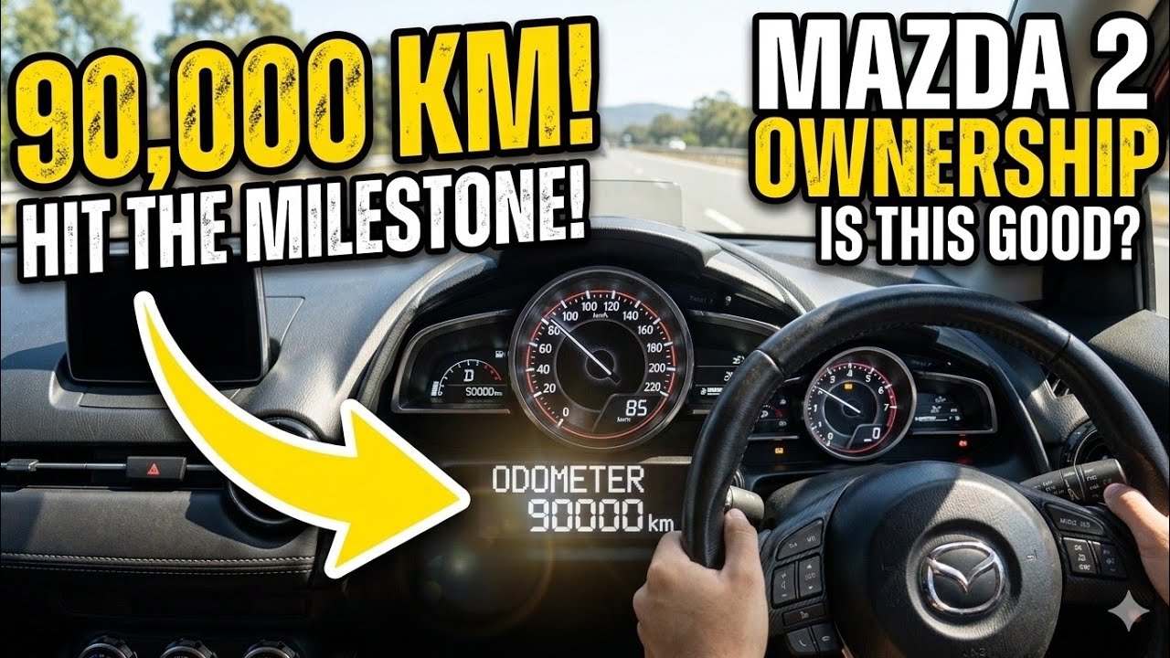 My Car Finally Hit 90,000 KM! (SATISFYING)