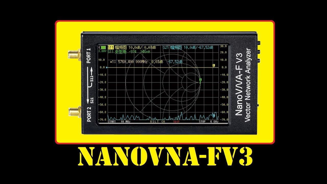 Cyrob : Présentation du NanoVNA-F V3 SysJoint
