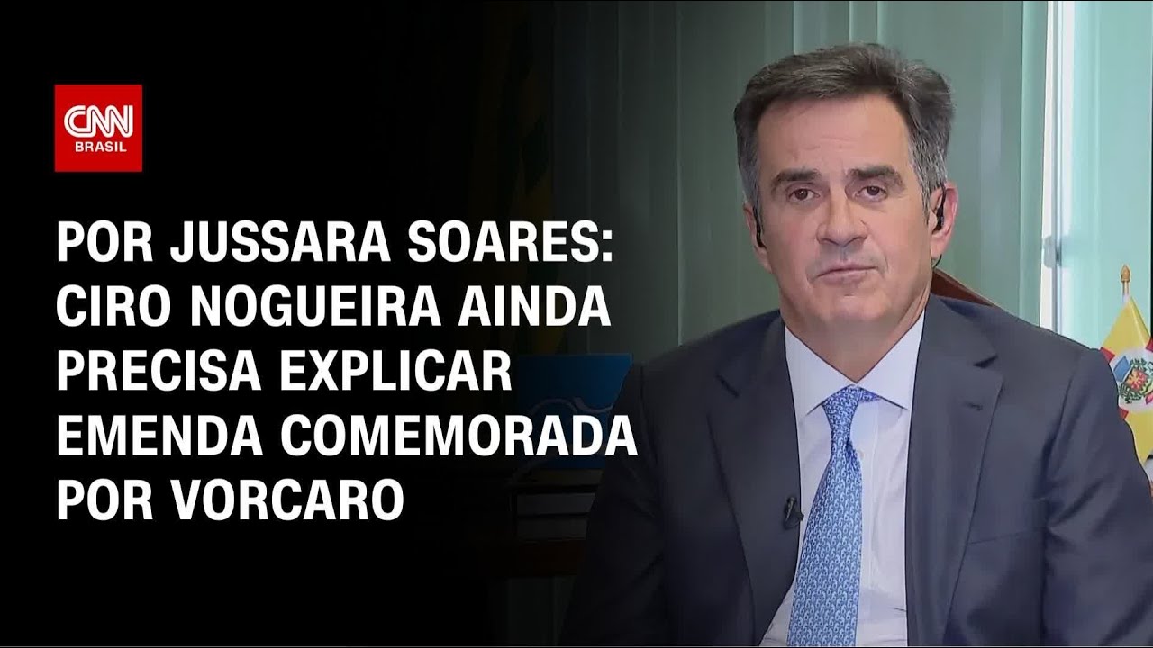 Análise: Ciro Nogueira ainda precisa explicar emenda comemorada por Vorcaro | CNN 360º