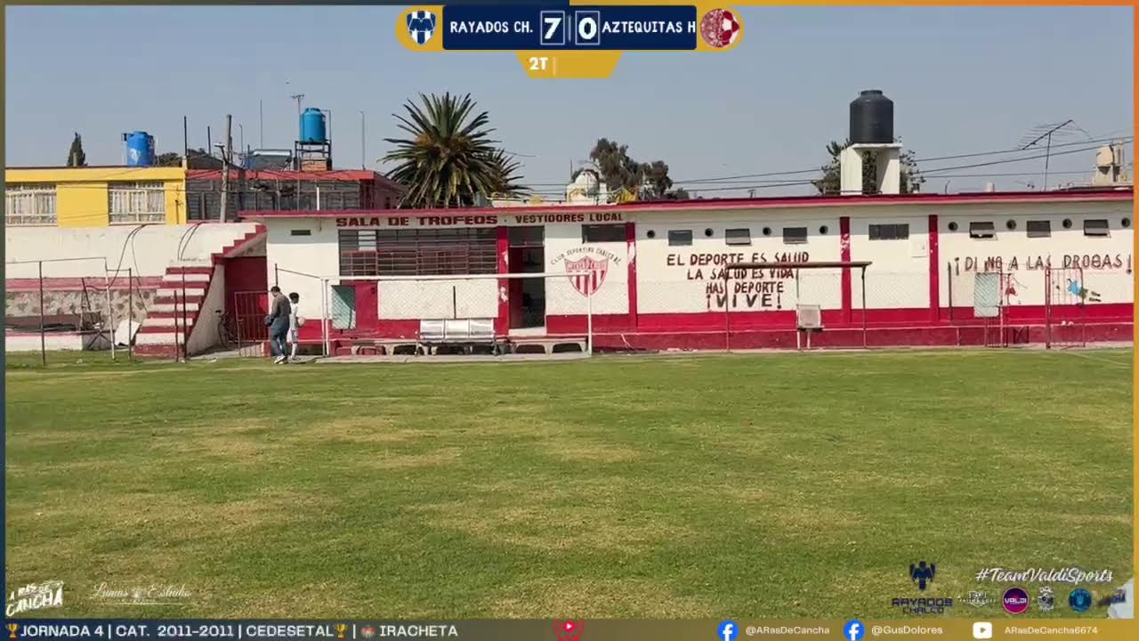 #RayadosChalco | VS | #AztequitasHuitzilzingo  -| JORNADA 4 -| CEDESETAL -| ESTADIO IRACHETA