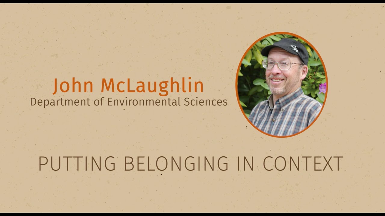 McLaughlin (2/4) Putting Belonging in Context