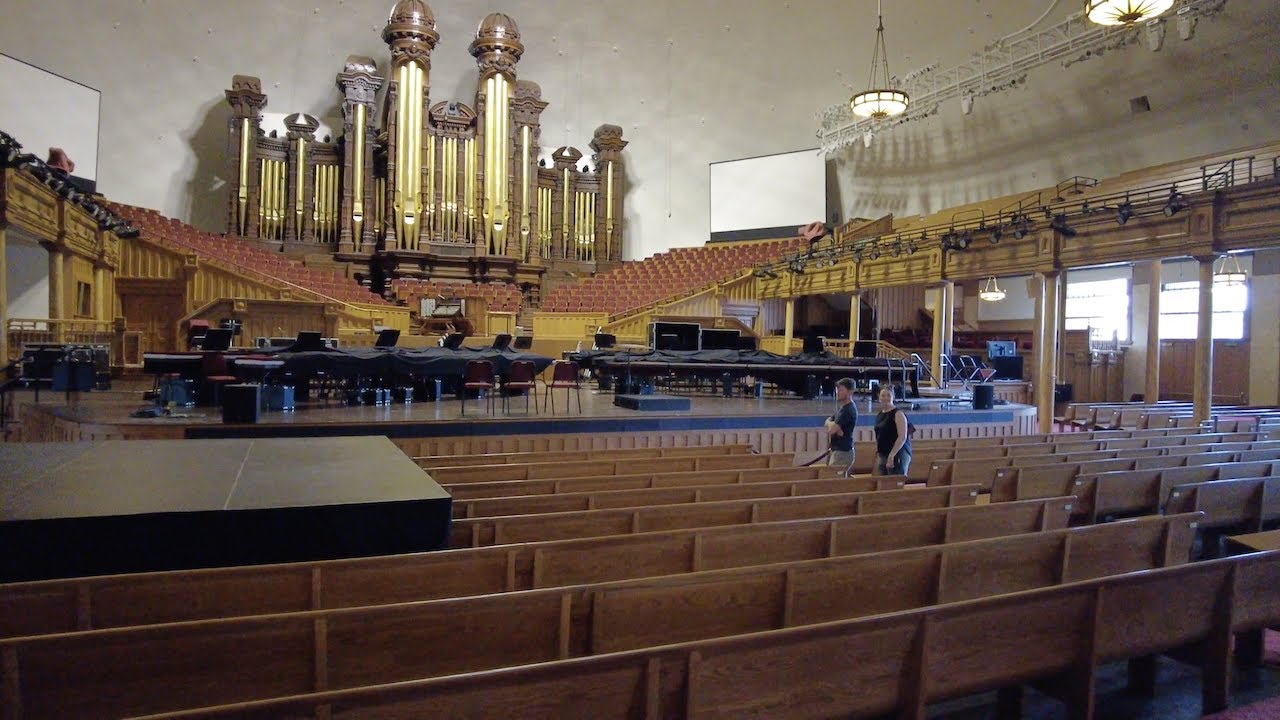 Inside look of the Tabernacle in Salt Lake City | Temple Square 2022