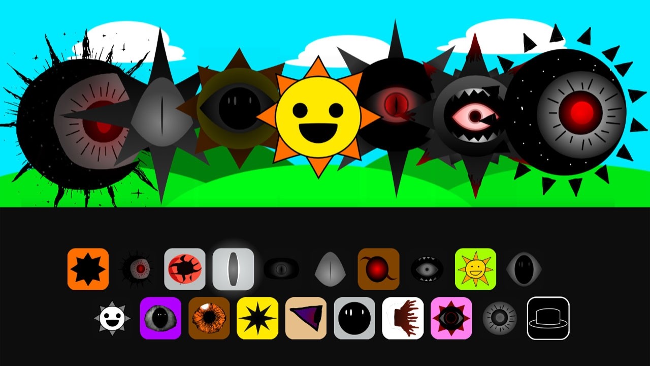 Sprunki but all mr sun's mod