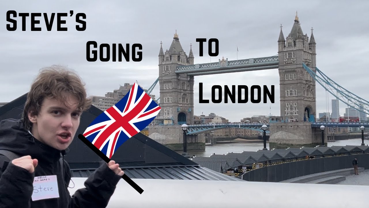 Steve’s Going to London - AJR (Fanmade Music Video)