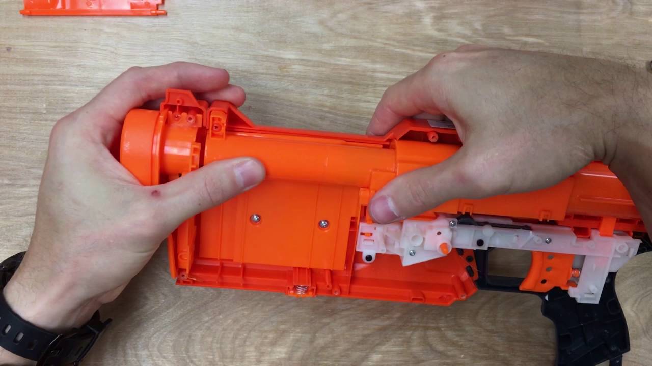 Spring Installation for Nerf Mega Magnus by Orange Mod Works