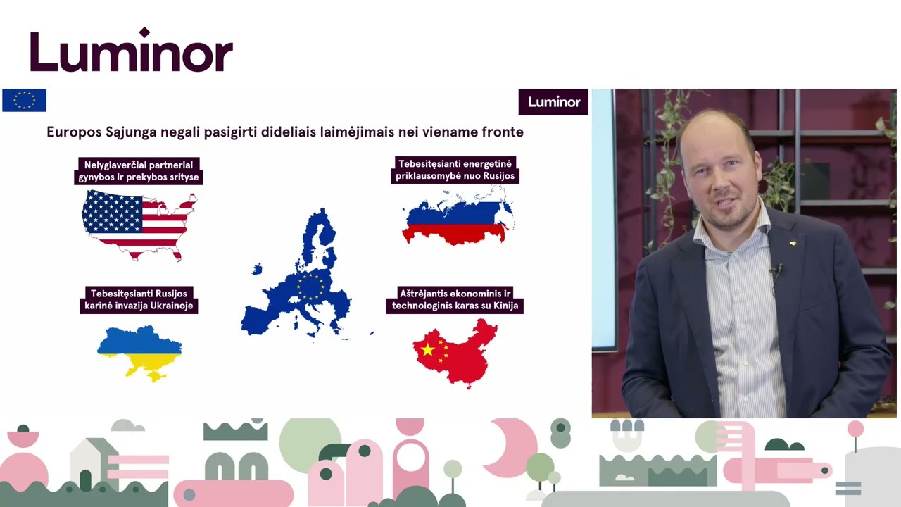Pasaulio ir Lietuvos ekonomikos apžvalga su Žygimantu Mauricu
