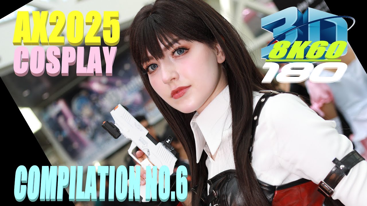 Anime Expo 2025, Cosplay, Compilation No6, Experience 3D VR180, AX2025, アニメエキスポ2025, コスプレコンピレーションNo6