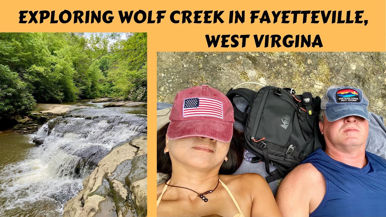 Exploring Wolf Creek in the New River Gorge National Park