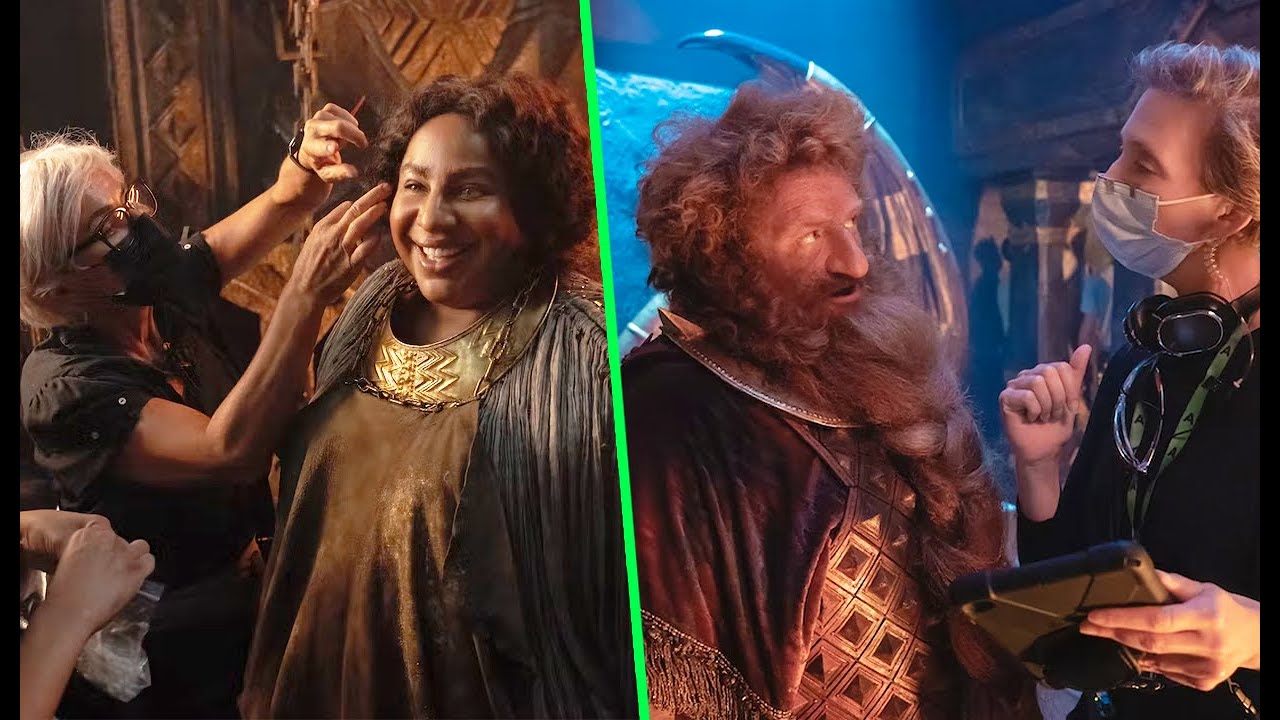 The Rings Of Power Funny Behind The Scenes & Bloopers