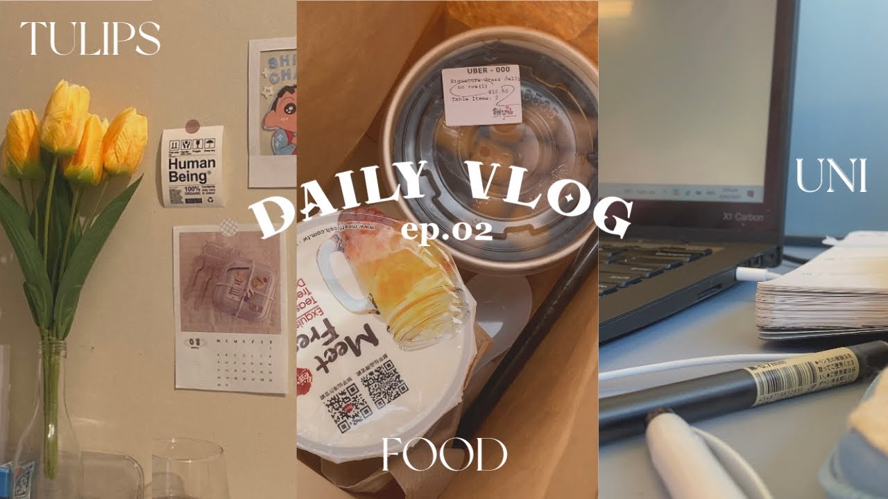 uni vlog 🥐 in person classes, food, shopping and japanese snacks 🍨✨ [vlog ep.02]