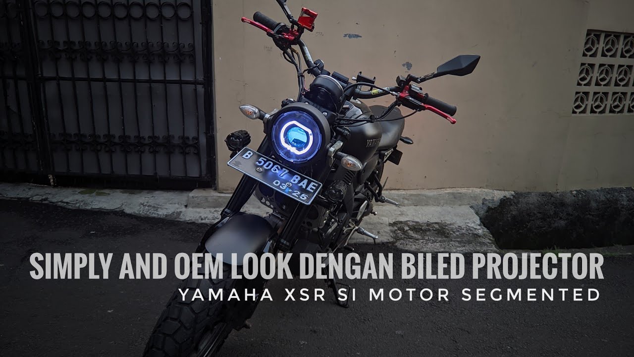 Pasang Biled Vinyx P2 di Yamaha XSR 155