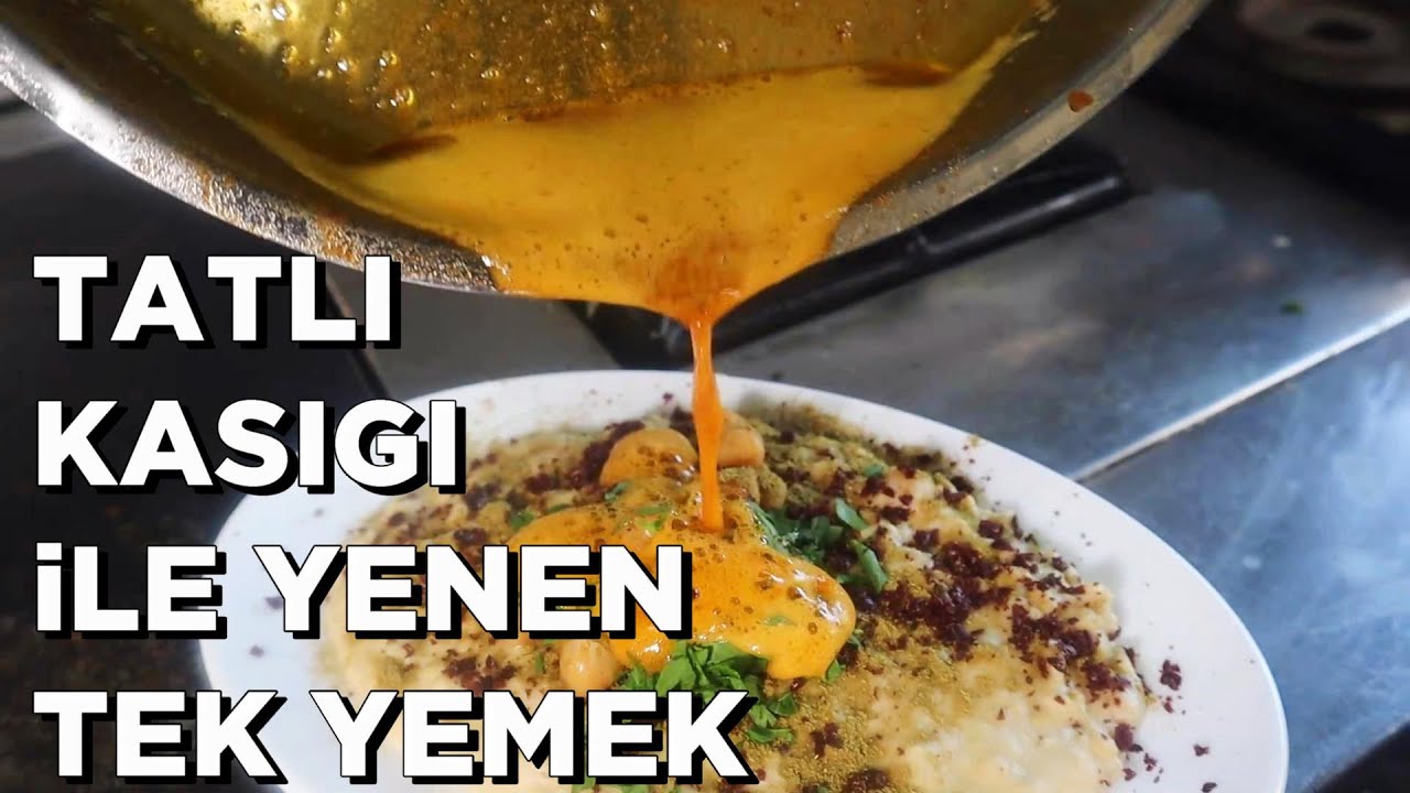 ORHAN HUMUS | Tatlı Kaşığıyla Yenen Tek Yemek Tarsus Humus Nasıl Yapılır