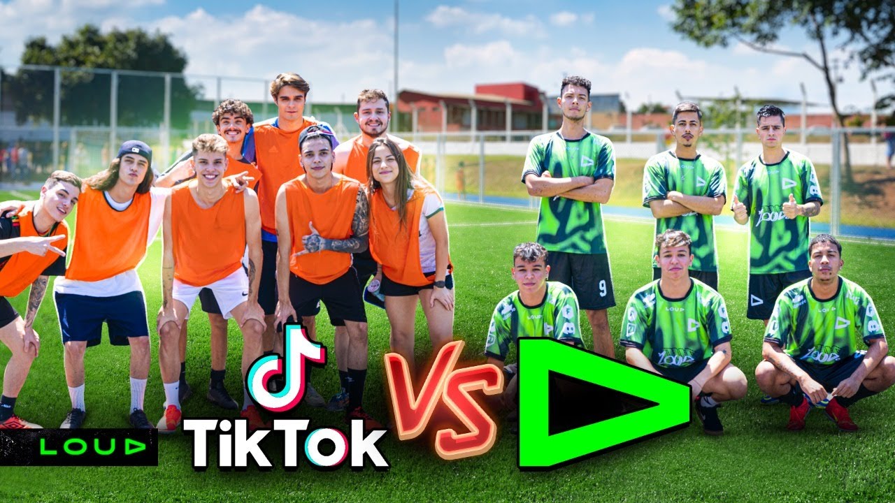 FUTEBOL DA LOUD vs TIK TOKERS!