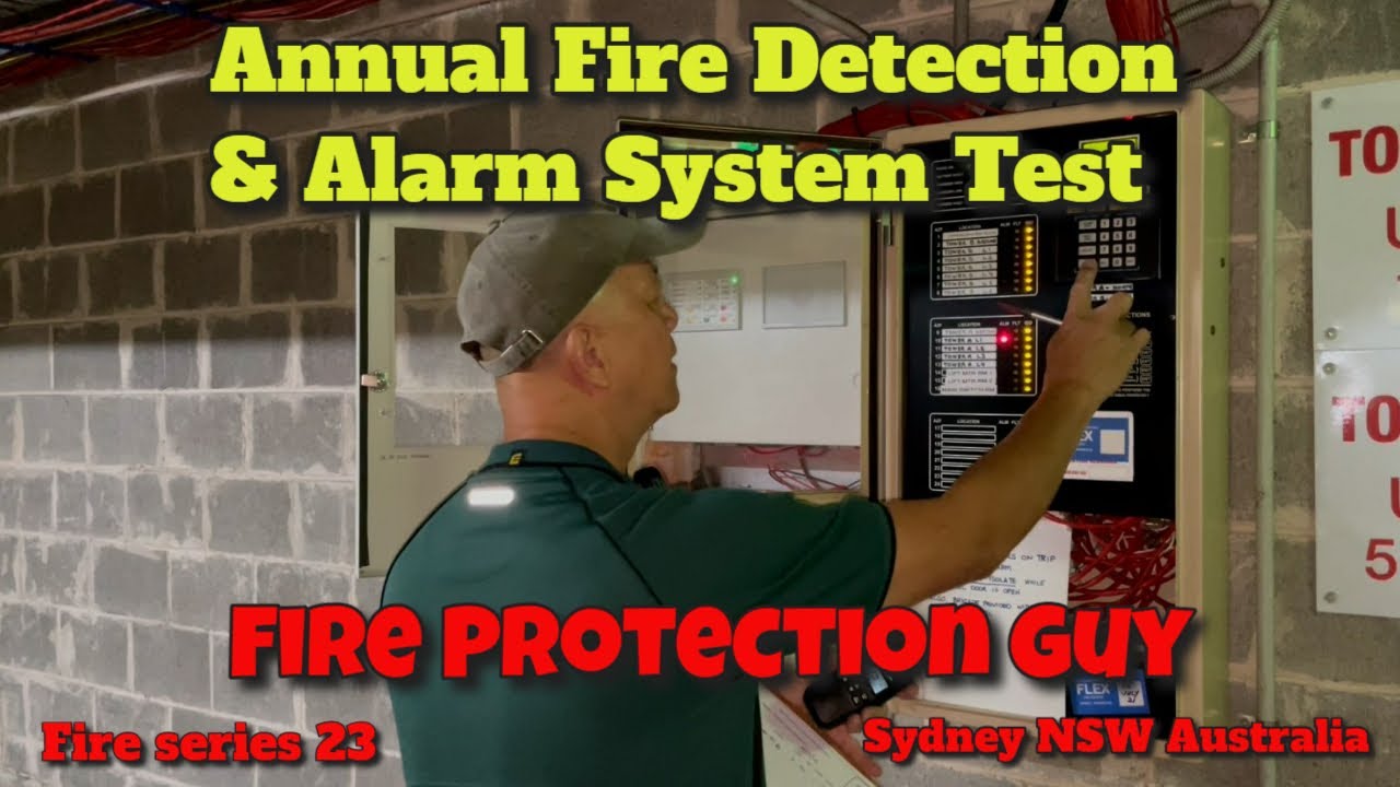 HOW FIRE GUYS TEST FIRE SYSTEM ANNUALLY IN AUSTRALIA?