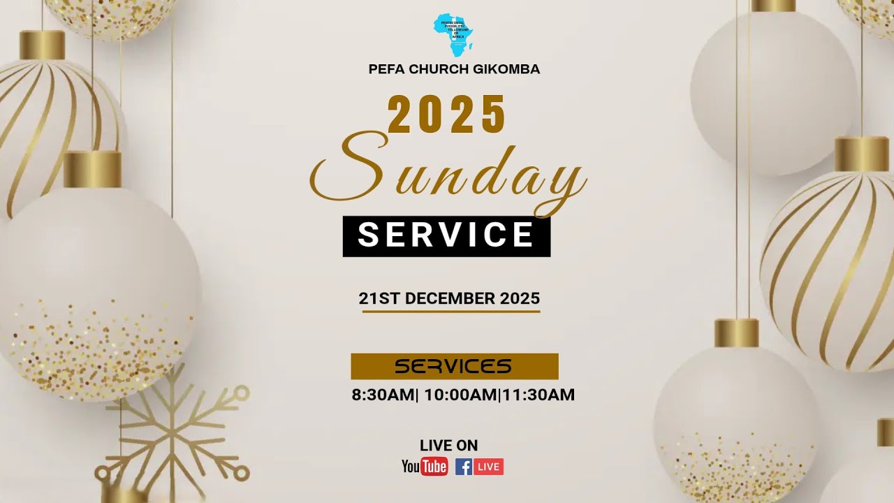 PASTOR ELIZABETH WAWERU || THE BIRTH OF JESUS CHRIST // SECOND SERVICE //  21-12-2025