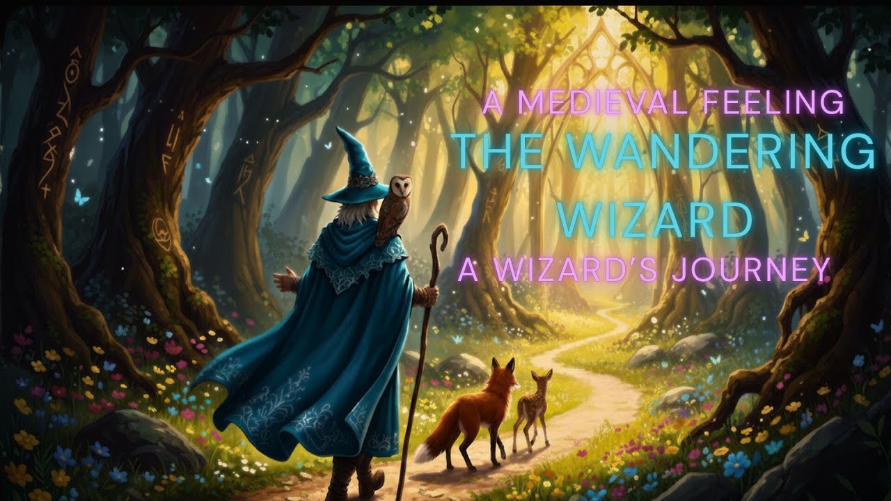 Medieval Celtic Music – The Wandering Wizard | Ancient Folk & Fantasy Ambience