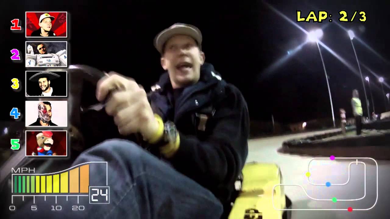 Rams On The Race Track