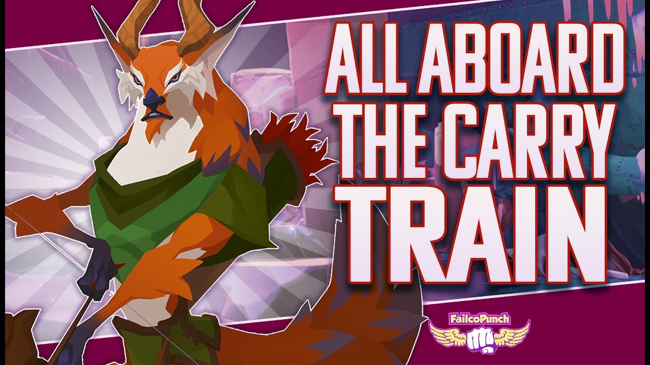 [Gigantic] All Aboard the Carry Train | silent Voden Game play