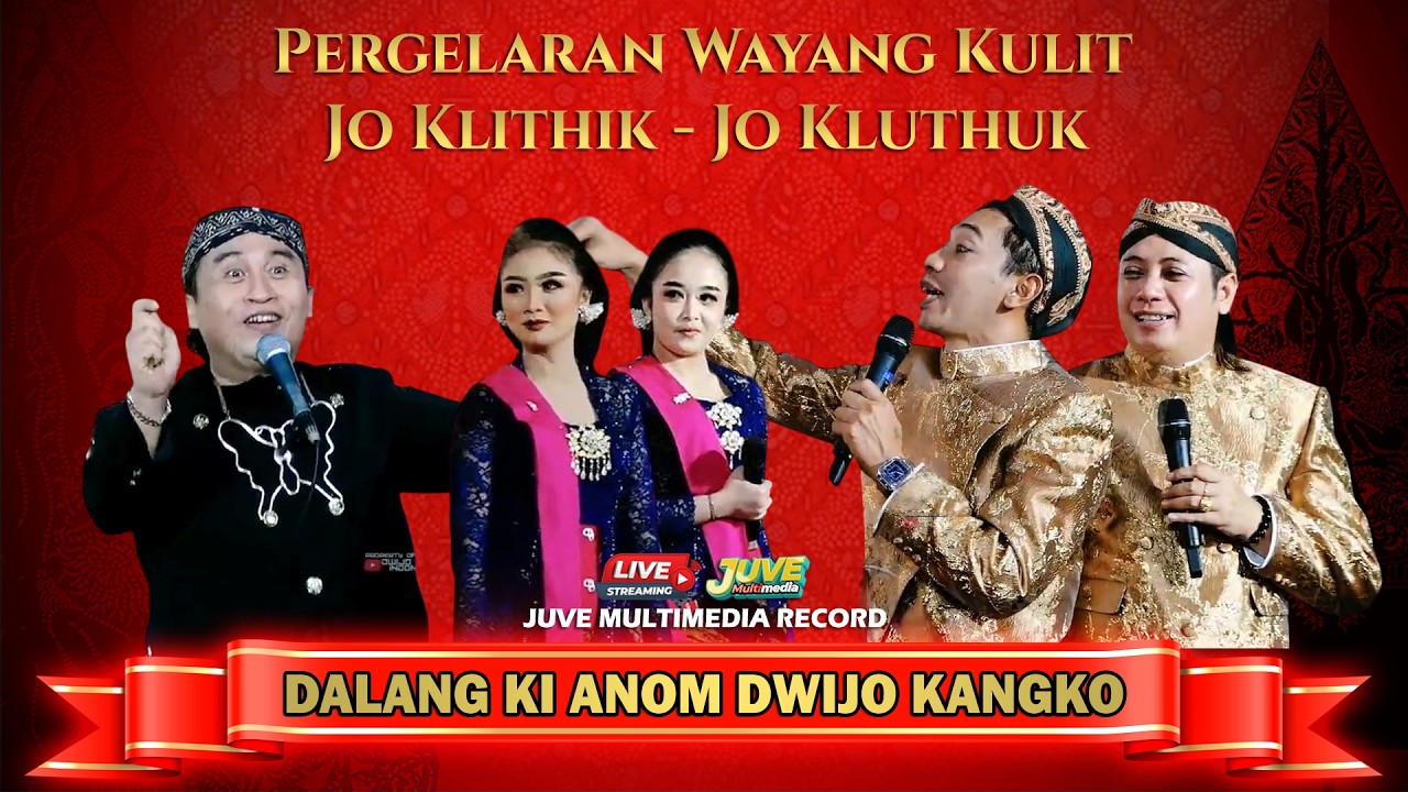🔴 WAYANG KULIT KI ANOM DWIJO KANGKO - FEAT JO KLITHIK JO KLUTHUK - AJI PANCASONYA (REC)