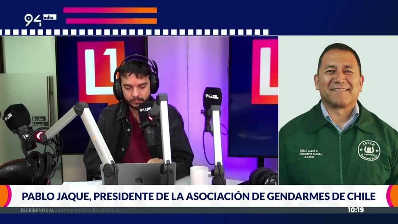 Pablo Jaque, dirigente de Gendarmería: 