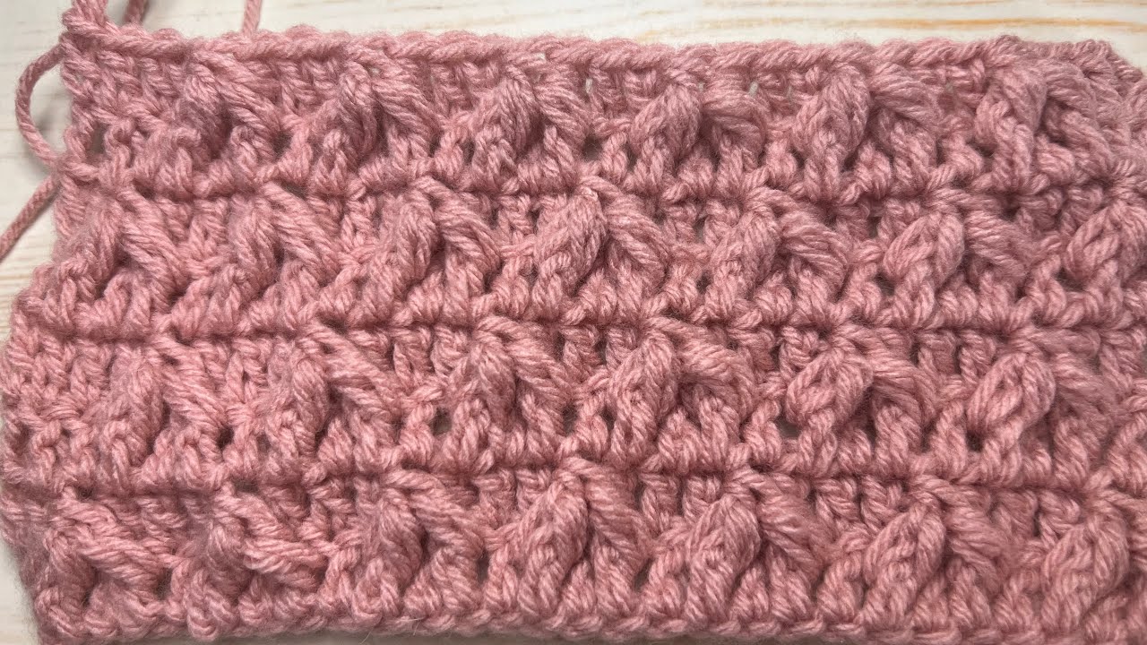Point crochet :Leaf hopper