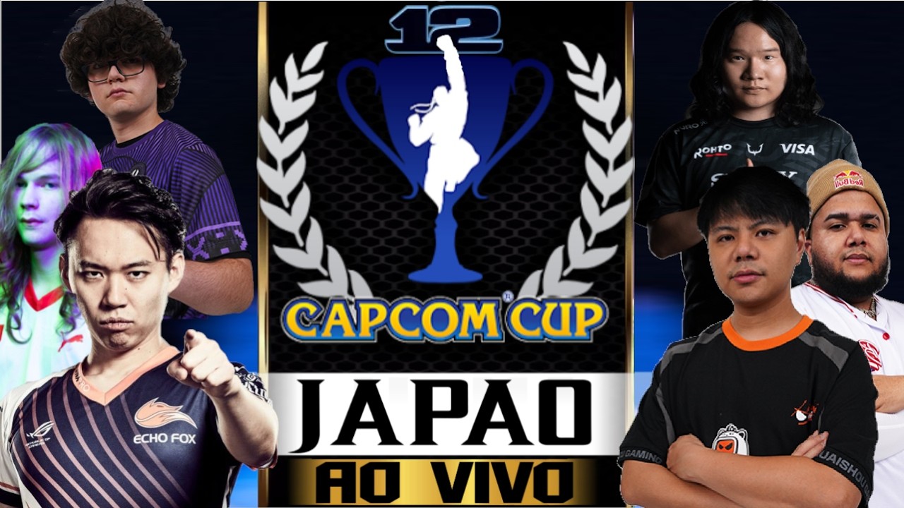 🔴DIA 3 CAPCOM CUP 12 JAPÃO Ao Vivo STREET FIGHTER 6 - 2° FASE