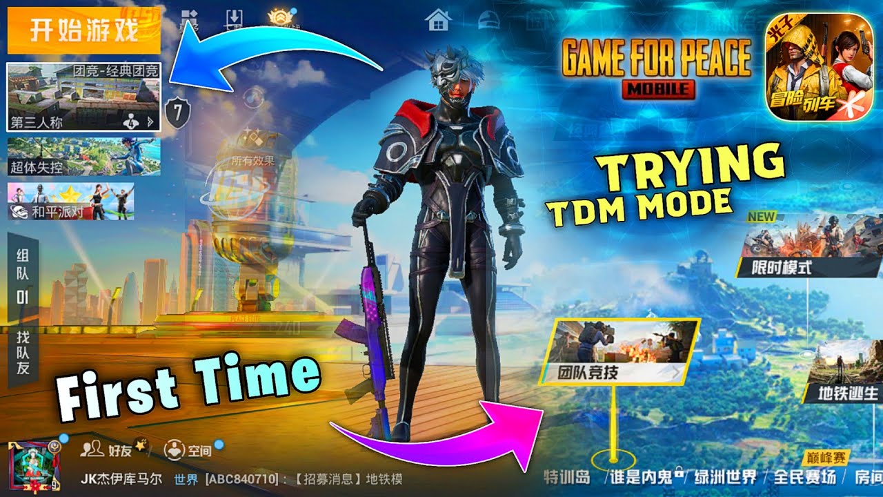 i Tried TDM in PUBG Chinese Version 🔥 || Game For Peace - TDM Mode Gameplay || JK GAMER