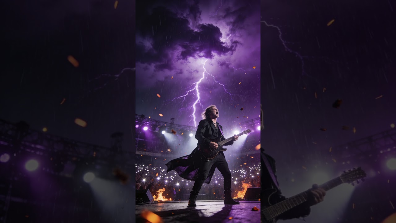 WHEN THE PURPLE SKY FALLS