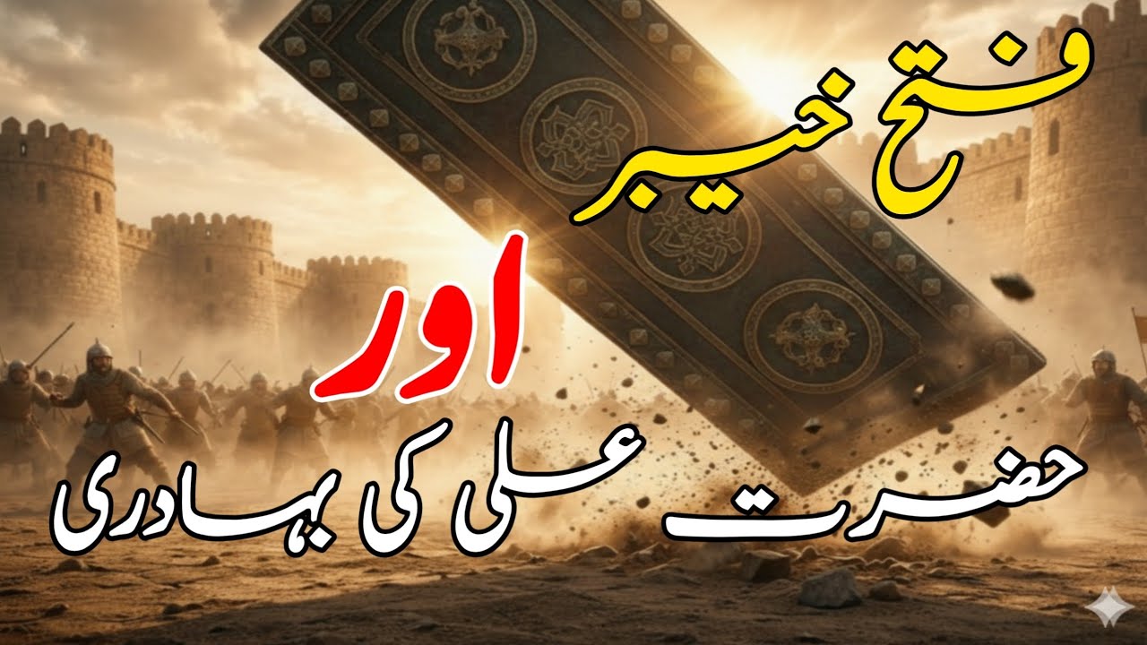 فتحِ خیبر | شیرِ خدا حضرت علیؓ نے قلعے کا دروازہ اکھاڑ دیا | Full Islamic Story