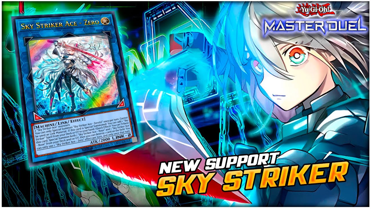 Insane NEW Support! Sky Striker Deck! Sky Striker Ace = Zero! | Yu-Gi-Oh! Master Duel
