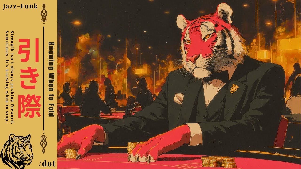 𝑲𝒏𝒐𝒘𝒊𝒏𝒈 𝑾𝒉𝒆𝒏 𝒕𝒐 𝑭𝒐𝒍𝒅 引き際| A Relaxing Reflection Session | Lo-fi Hip Hop, Jazz #chill