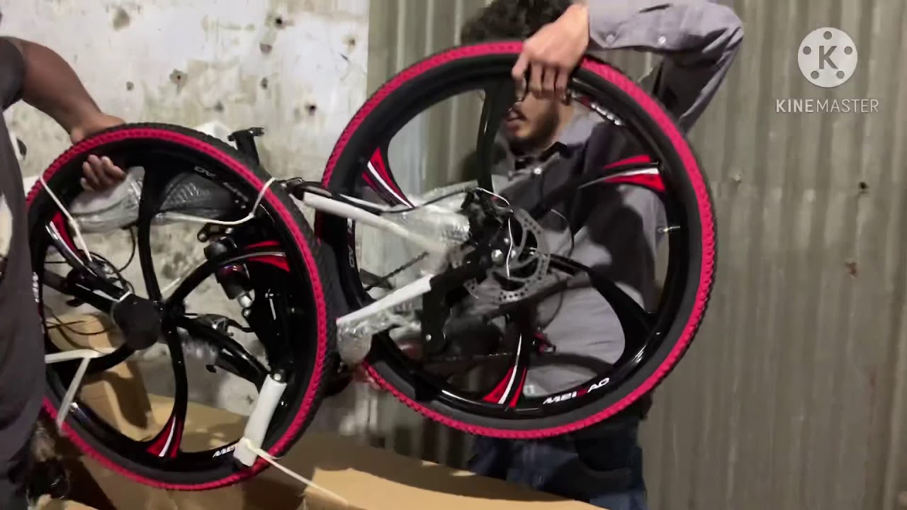 BMW foldable cycle assembling