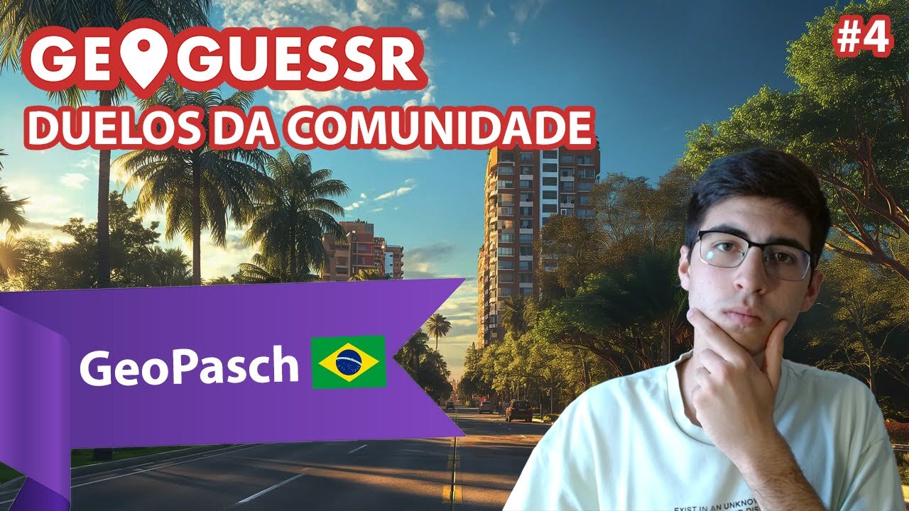 Joguei contra o GEOPASCH  - GeoGuessr Duelos da Comunidade #4