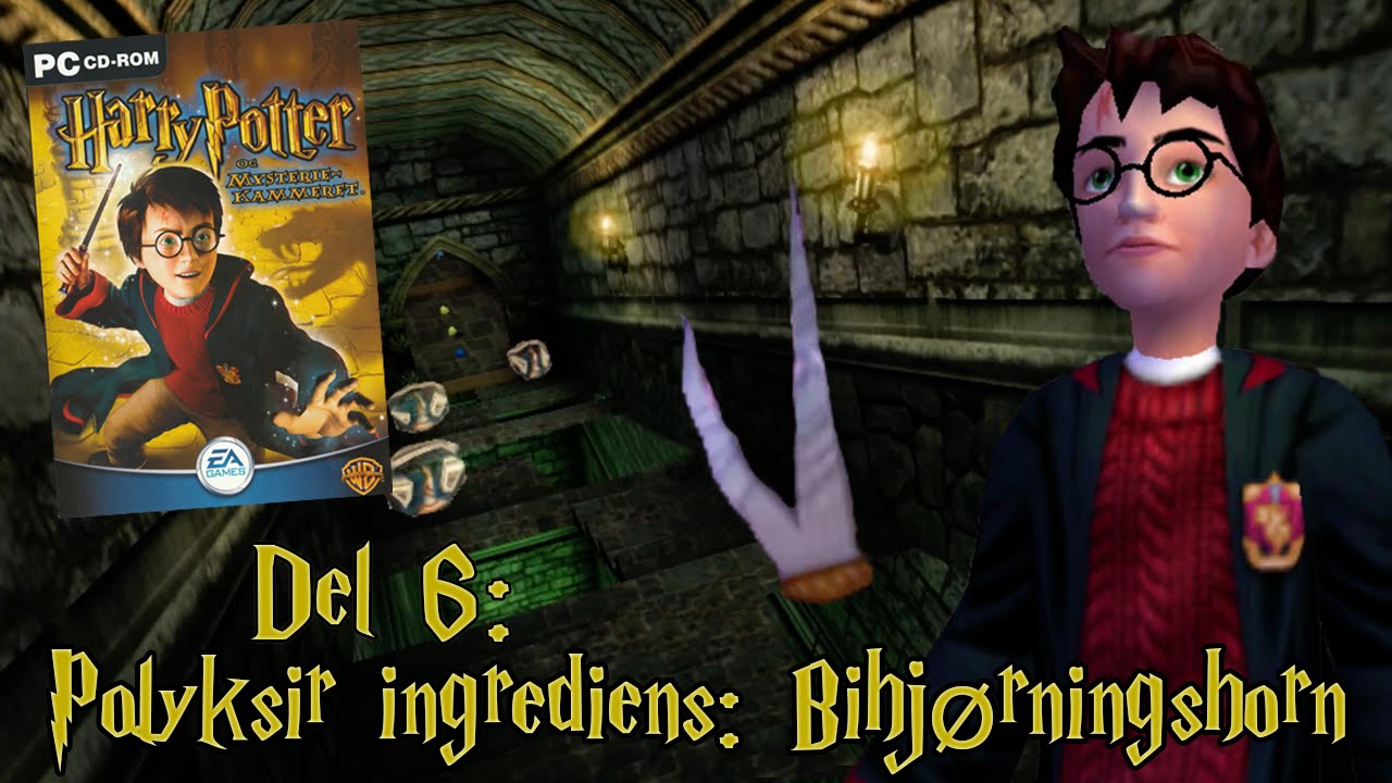 POLYKSIR INGREDIENS: BIHJØRNINGSHORN - Harry Potter og Mysteriekammeret PC Del 6 | Norsk Retrogaming