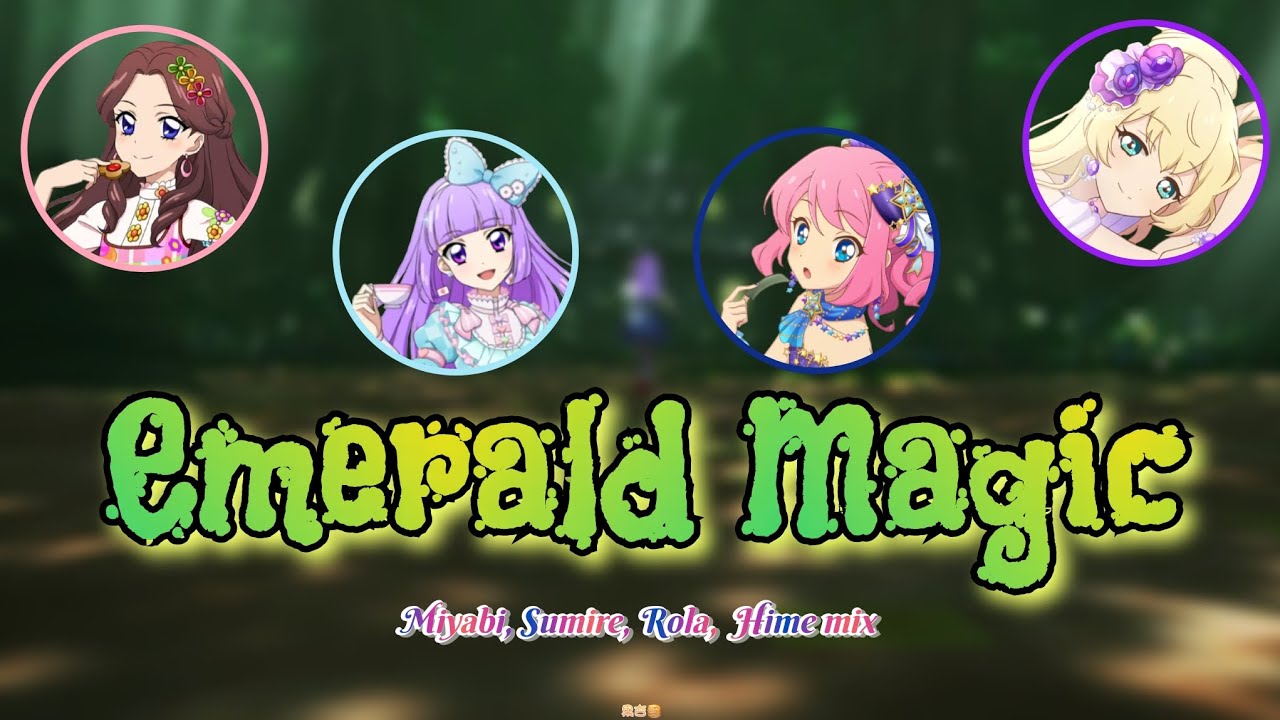 Emerald Magic | Miyabi, Sumire, Rola, Hime Mix | FULL ROM/ENG LYRICS