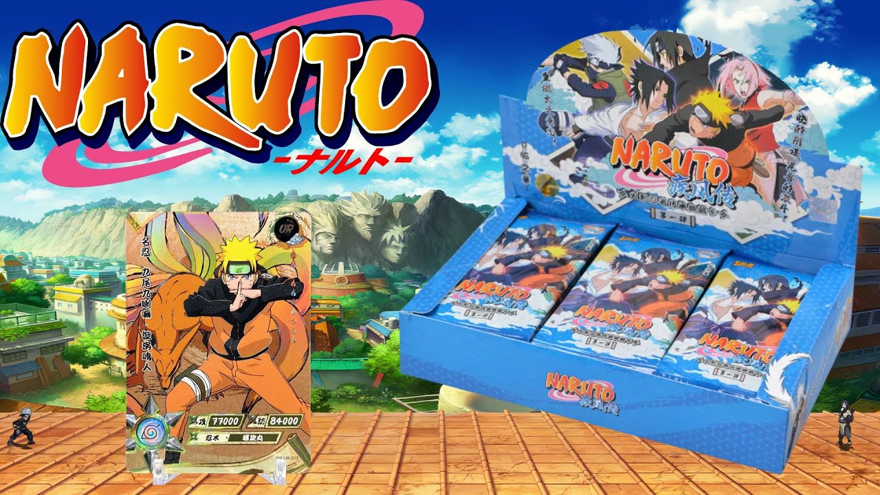 NARUTO má svoje vlastné zberateľské kartičky ?! 😲 (Naruto Kayou Tier1 Wave1)