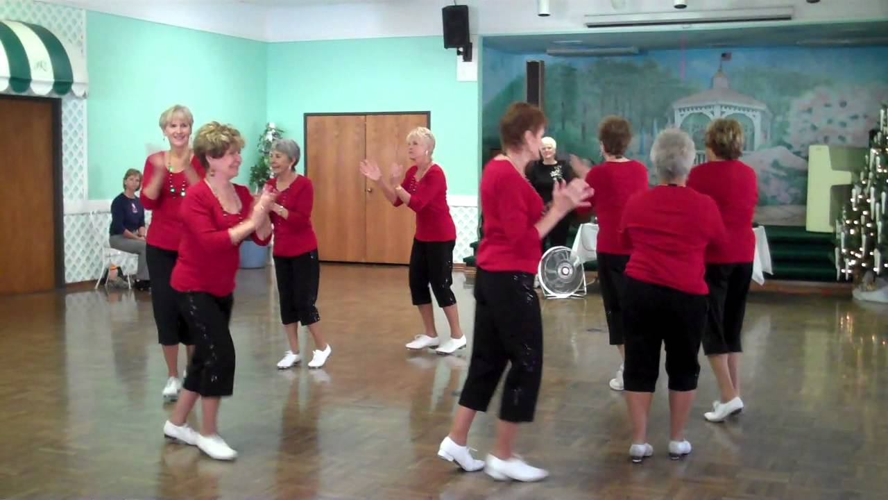Two Step Round the Tree, Anne's Christmas Party,  Dec, 2011.MP4