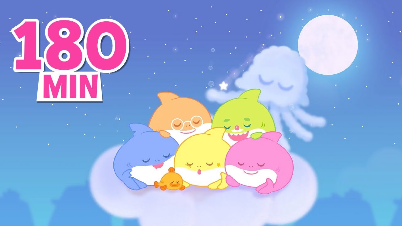 Bedtime Lullabies and Calming Animation | Baby Lullaby | Pinkfong Wonderstar| Pinkfong! Baby Friends