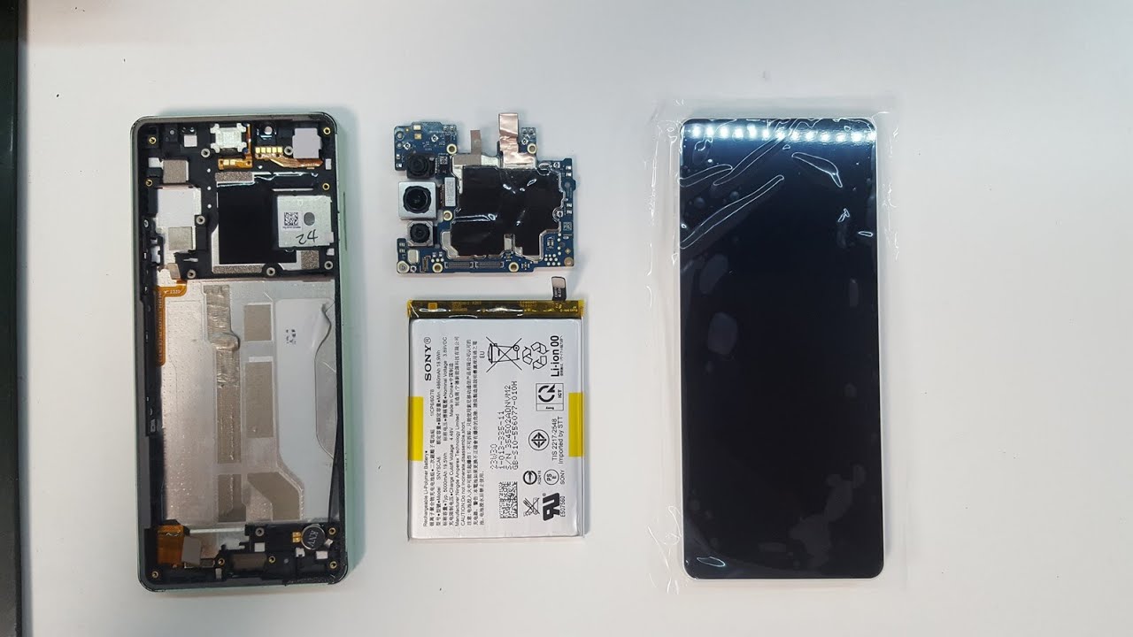 Sony Xperia 10 V 5G disassembly LCD replacement