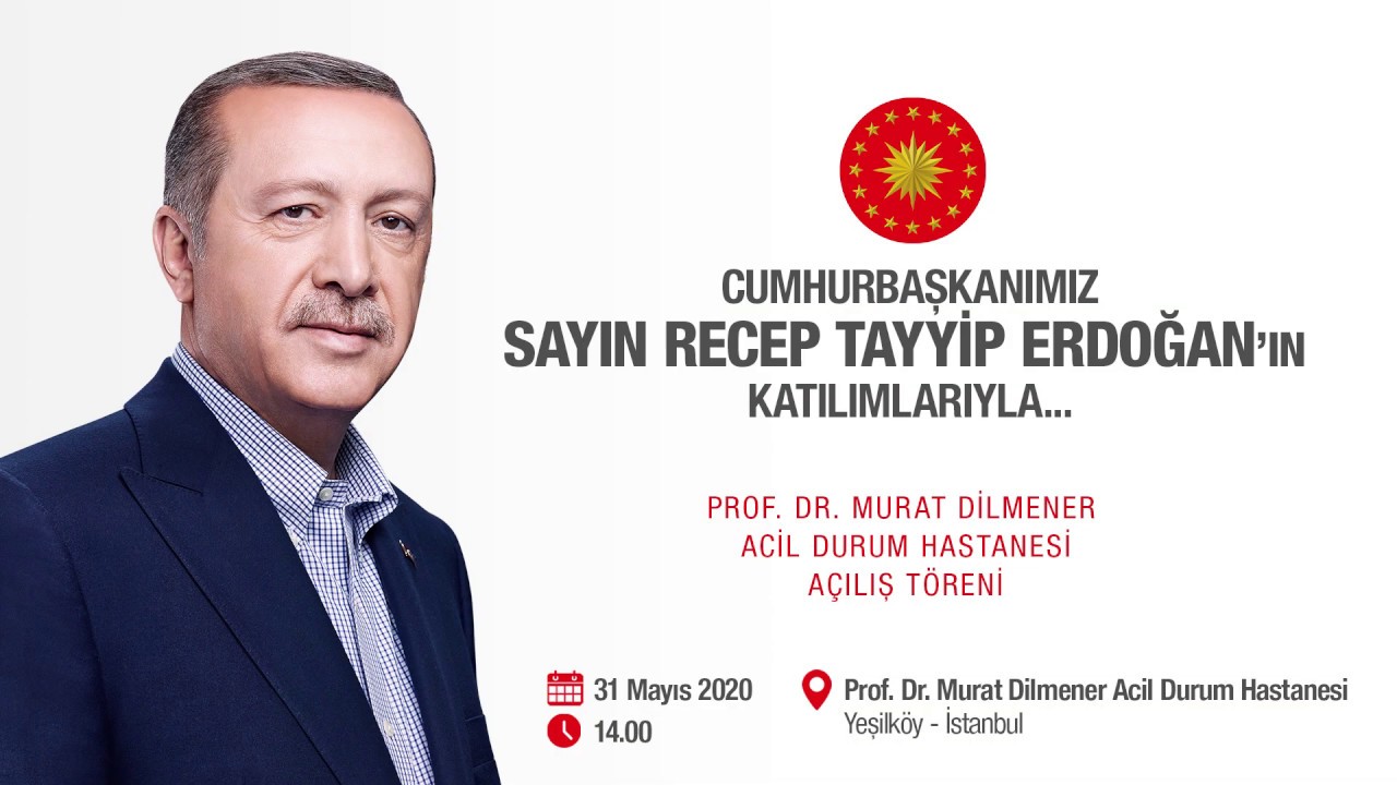 Prof. Dr. Murat Dilmener Acil Durum Hastanesi  Açılıyor